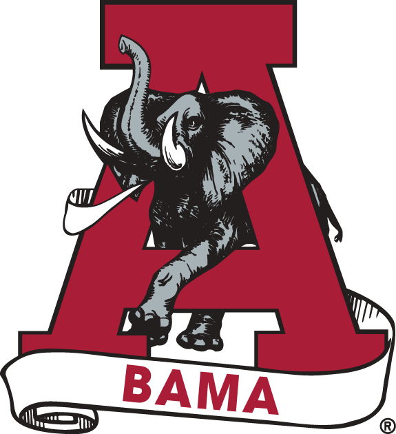 Alabama Crimson Tide 1974-2000 Secondary Logo diy fabric transfer